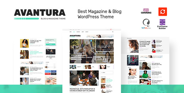 Avantura - Magazine & Blog WordPress Theme icon