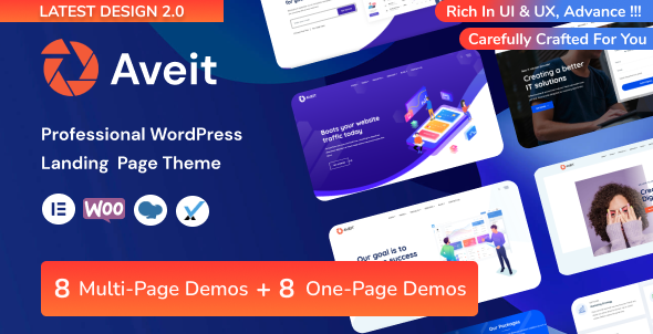 Aveit Landing Page WordPress icon