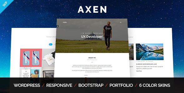 Axen - Personal Portfolio WordPress Theme icon