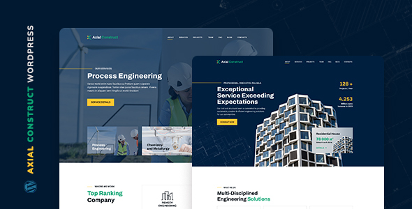 Axial – Construction Company WordPress Theme icon