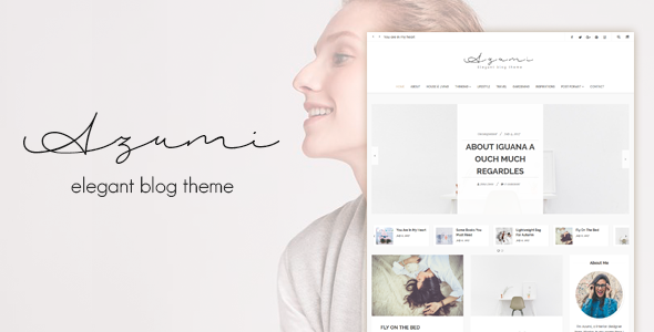 Azumi - Elegant Blog Theme icon