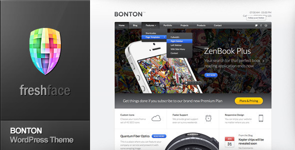 BONTON - Retina Ready Responsive WordPress Theme icon