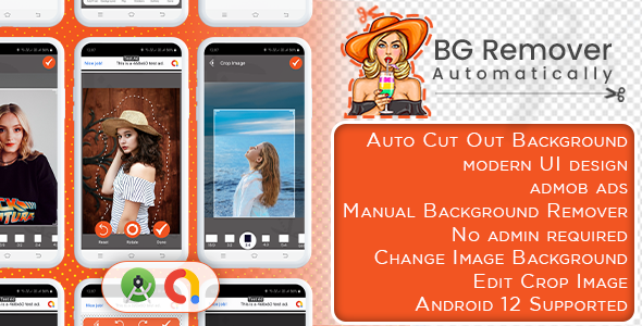 Background Eraser, BG Remover, Remove Image Backgrounds Automatically, Auto Cut Out Background Erase icon