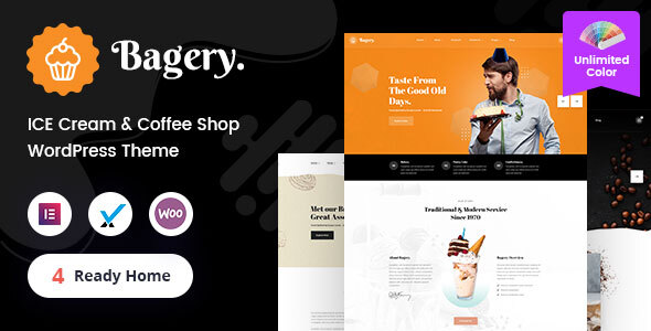 Bagery - Ice Cream Shop WordPress Theme icon