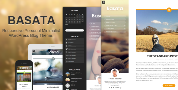 Basata - Retina Responsive WordPress Blog Theme icon
