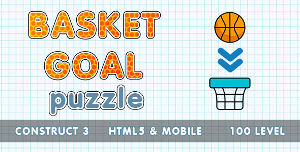 Basket Goal. Html5 & Mobile. Construct 3 icon