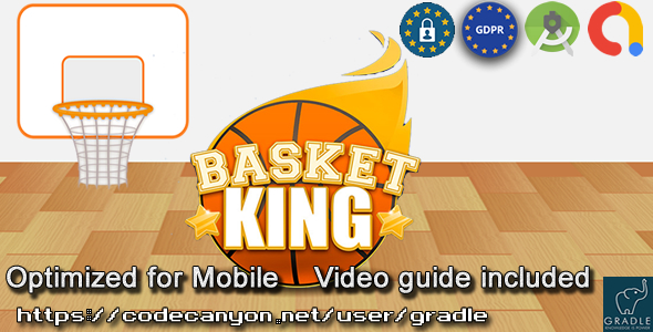 Basket King (Admob + GDPR + Android Studio) icon