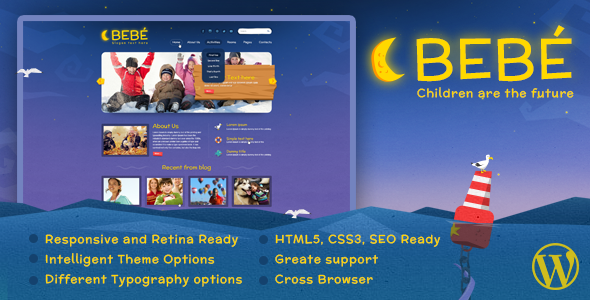 BeBe Responsive WordPress Theme icon