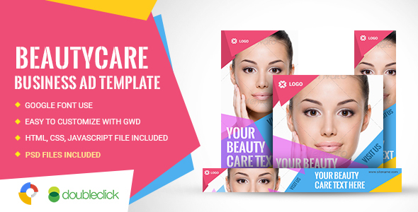 Beauty Care | HTML5 Google Banner Ad icon