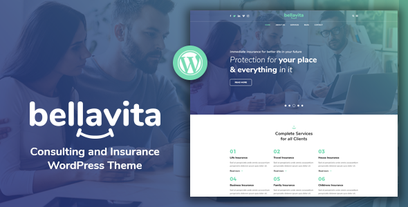 Bellavita - Insurance & Finance WordPress Theme icon