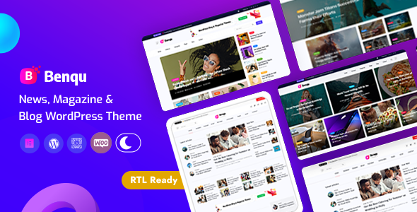Benqu - News Magazine WordPress Theme icon
