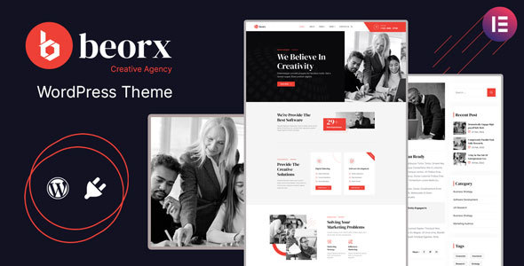 Beorx - Creative Agency WordPress Theme icon