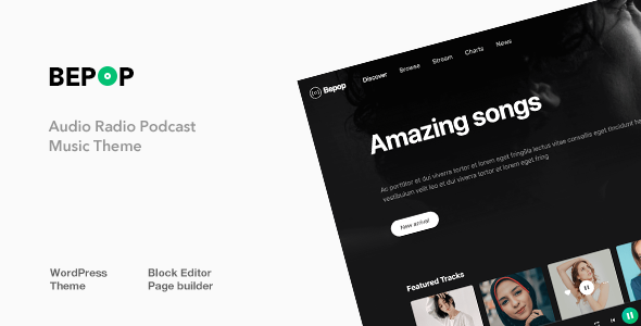 Bepop - Non-stop Music WordPress Theme icon