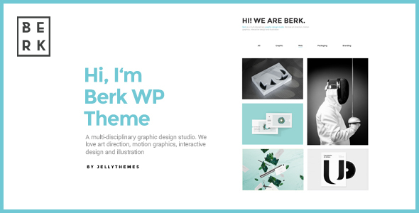 Berk - Minimal Portfolio WordPress Theme icon