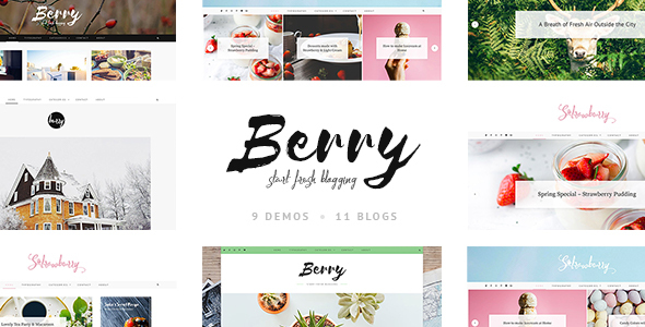 Berry - A Fresh Personal Blog and Shop Theme icon