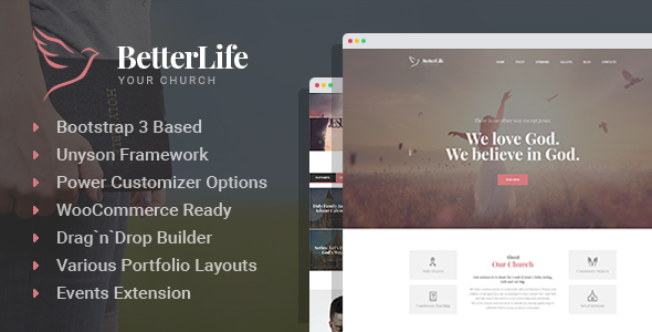 BetterLife - Church & Religious WordPress theme icon