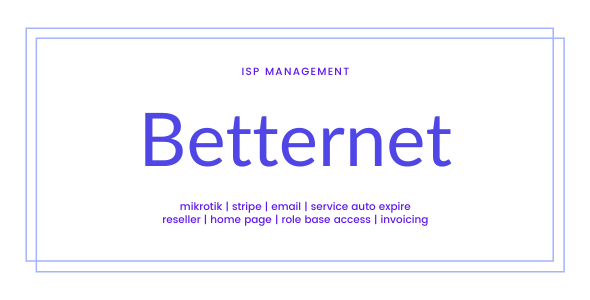 Betternet ISP Management Solution icon
