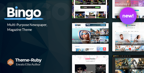 Bingo - Multi-Purpose Newspaper & Magazine Theme icon