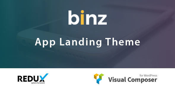 Binz App Landing Theme icon