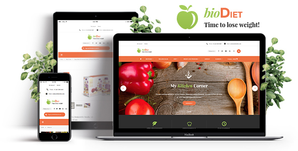 BioDiet - Nutrition & Weight Loss WordPress Theme icon