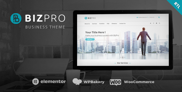 BizPro - Business Theme + RTL icon