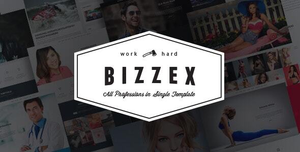 Bizzex - Modern Flat Portfolio Theme icon