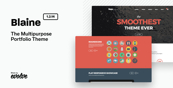 Blaine - The Multipurpose Portfolio theme icon