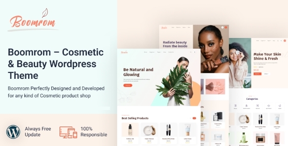 Boomrom – Cosmetic & Beauty Shop WordPress theme icon
