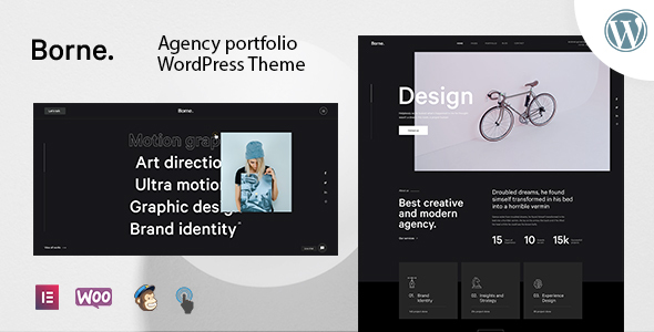 Borne - Agency Portfolio WordPress Theme icon