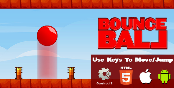 Bounce Ball - HTML5 Game (CAPX) icon