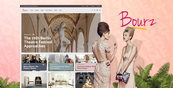 Bourz: Life, Entertainment & Fashion Blog Theme icon