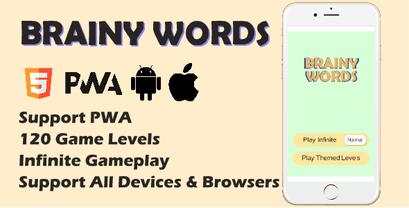 Brainy Words HTML5 Game icon