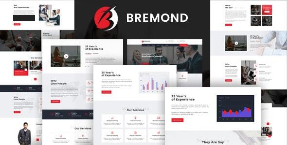 Bremond - Multipurpose Business Consulting WordPress Theme icon