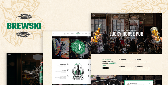 Brewski - Pub and Brewery Theme icon