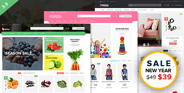 Brezza - Fruit Store Multipurpose WooCommerce WordPress Theme icon