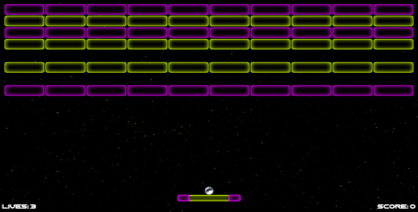 Bricks-Breaker-main html5 Game Source Code icon