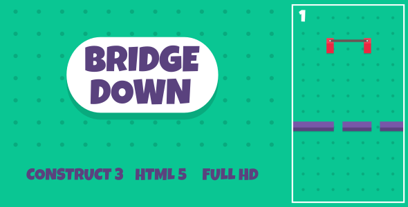 Bridge Down - HTML5 Game (Construct3) icon