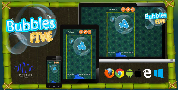 Bubbles Five - HTML5 Game icon