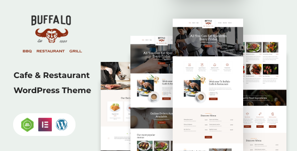 Buffalo - Cafe & Restaurant WordPress Theme icon