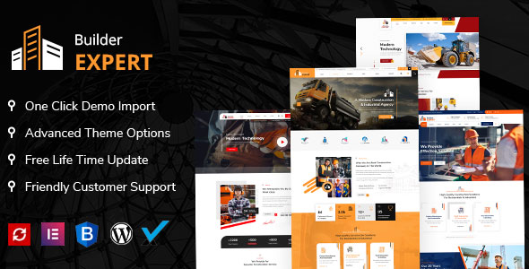 Builder Expert - Construction and Architecture WordPress Theme icon