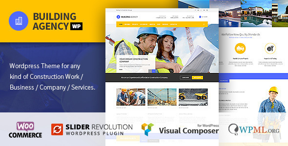 Building Agency - Construction WordPress Theme icon