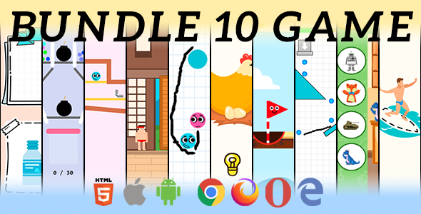 Bundle 10 Game 2. Mobile, Html5 Game .c3p (Construct 3) icon