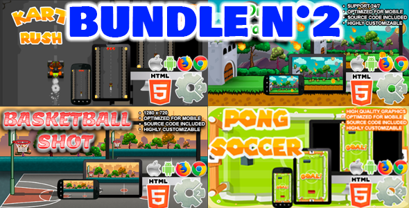 Bundle N°2 ( 04 games | CAPX and HTML5 ) icon