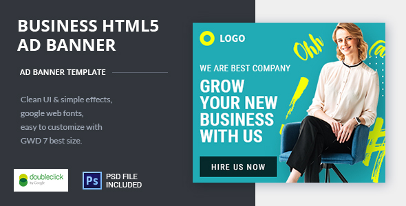 Business | HTML5 Google Banner Ad 20 icon