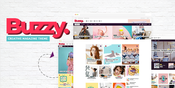 Buzzy - Creative Magazine Theme icon