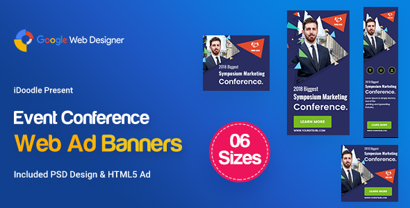 C11 - Event Conference Banners GWD & PSD icon