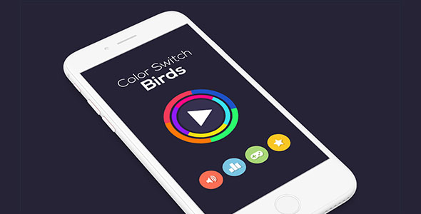 COLOR SWITCH BIRDS WITH ADMOB - IOS XCODE FILE icon