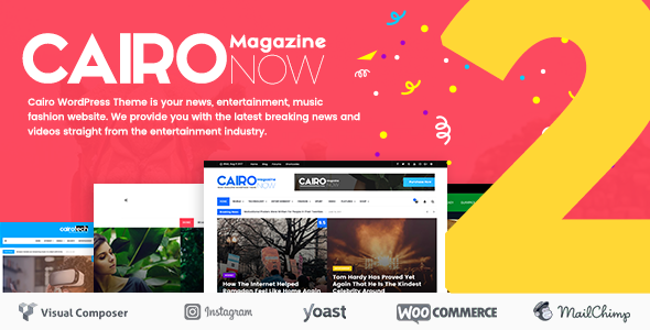 Cairo - Newspaper & Magazine WordPress Theme icon