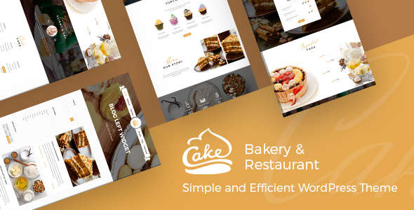 Cake - Easy Slight Bakery & Backing Theme icon