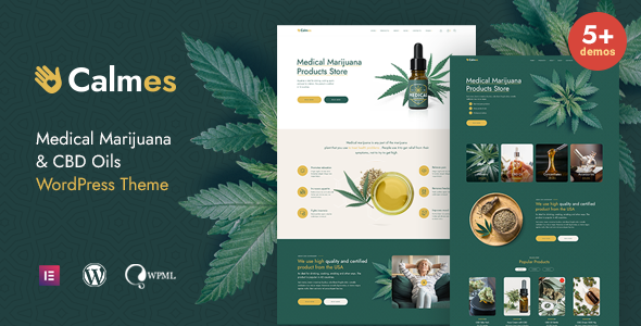 Calmes - Medical Marijuana & Coffeeshop WordPress Theme icon